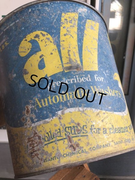 画像10: Vintage All Automatic Washers Bucket (B578) (10)