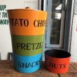 画像12: 60s Nesting Snack Bowls Potato Chips Pretzels Nuts Snacks (B579) (12)