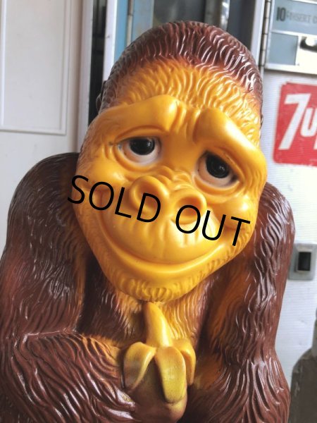 画像7: Vintage New York Vinyl Prod Gorilla Monkey Bank (B579) (7)
