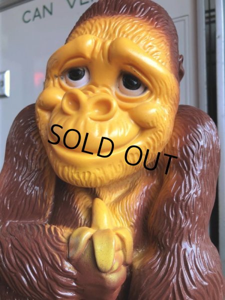画像6: Vintage New York Vinyl Prod Gorilla Monkey Bank (B579) (6)