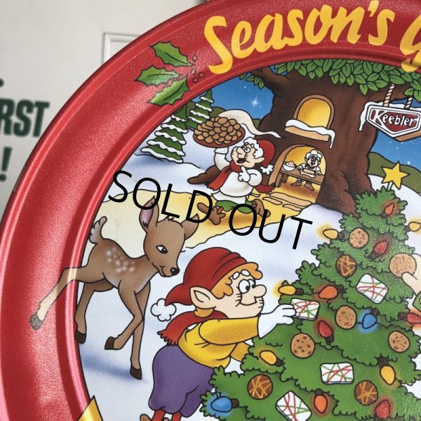 画像4: Vintage Keebler Christmas Cookies Can 1993 (B582) 　 (4)