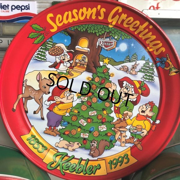 画像5: Vintage Keebler Christmas Cookies Can 1993 (B582) 　 (5)