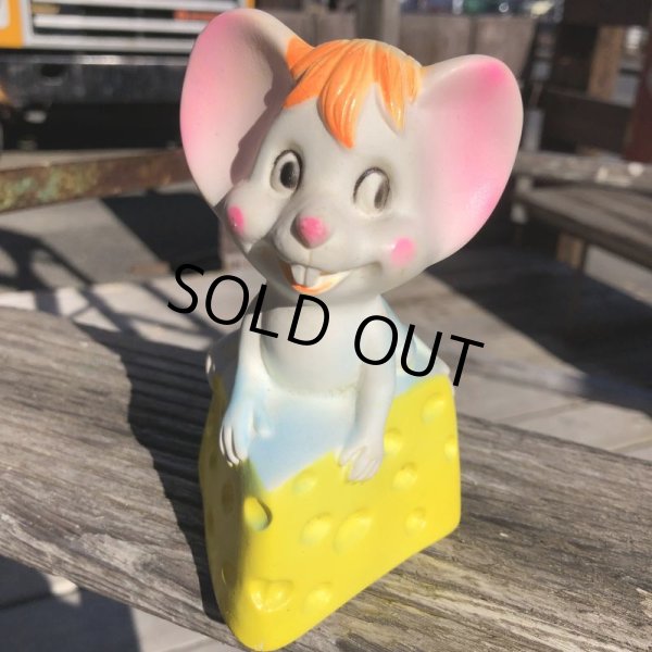 画像7: 60s Vintage Cheese Mouse Vinyl Nightlight (B584) (7)