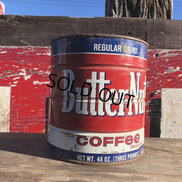 画像2: Vintage U.S.A Butter-Nut Coffee Tin 3LBS (B587) (2)