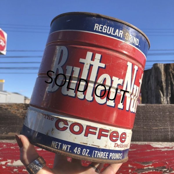 画像7: Vintage U.S.A Butter-Nut Coffee Tin 3LBS (B587) (7)