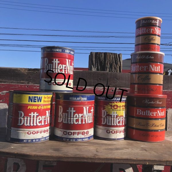 画像7: Vintage U.S.A Butter-Nut Coffee Tin 2LBS (B588) (7)