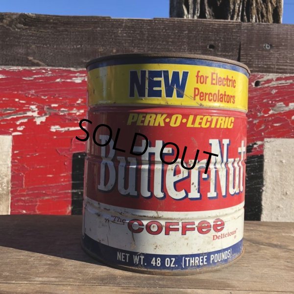 画像4: Vintage U.S.A Butter-Nut Coffee Tin 3LBS (B589) (4)