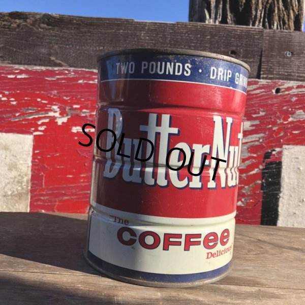 画像2: Vintage U.S.A Butter-Nut Coffee Tin 2LBS (B586) (2)