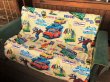 画像9: 70s Vintage SEARS NASCAR Blanket Fabric 268x227cm (B590) (9)