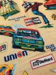 画像7: 70s Vintage SEARS NASCAR Blanket Fabric 268x227cm (B590) (7)