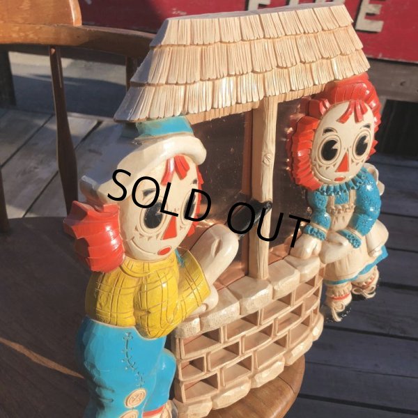 画像2: 70s Vintage Raggedy Ann Andy Wall Decor Plaques (T591) (2)