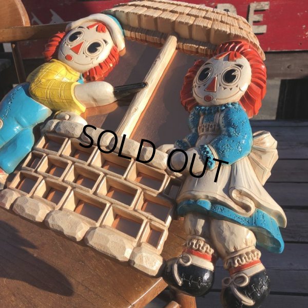 画像3: 70s Vintage Raggedy Ann Andy Wall Decor Plaques (T591) (3)