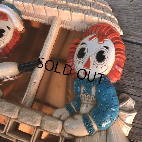 画像11: 70s Vintage Raggedy Ann Andy Wall Decor Plaques (T591) (11)