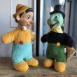 画像3: 50s Vintage GUND Disney Pinocchio & Jiminy Cricket SET (B597) (3)