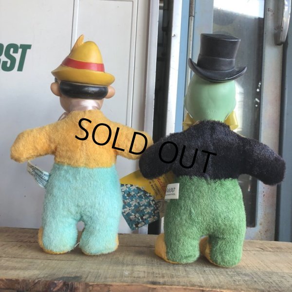 画像5: 50s Vintage GUND Disney Pinocchio & Jiminy Cricket SET (B597) (5)