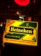 画像1: 70s Vintage Heineken Beer Lighted Sign (B601) (1)