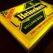 画像14: 70s Vintage Heineken Beer Lighted Sign (B601) (14)