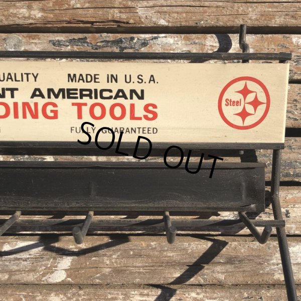 画像2: Vintage Hardware Store Tools Display Rack (B604)  (2)