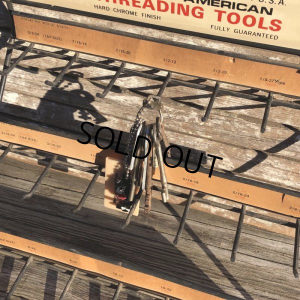 画像9: Vintage Hardware Store Tools Display Rack (B603)  (9)