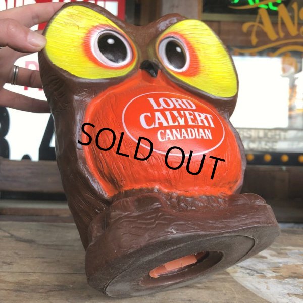 画像9: Vintage Lord Calvert Canadian Whiskey Owl Bank (B614)  (9)
