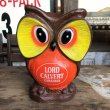 画像11: Vintage Lord Calvert Canadian Whiskey Owl Bank (B614)  (11)