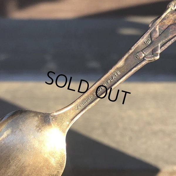 画像2: Vintage Planters Mr. Peanut CARLTON SILVER PLATE Spoon (B626) (2)