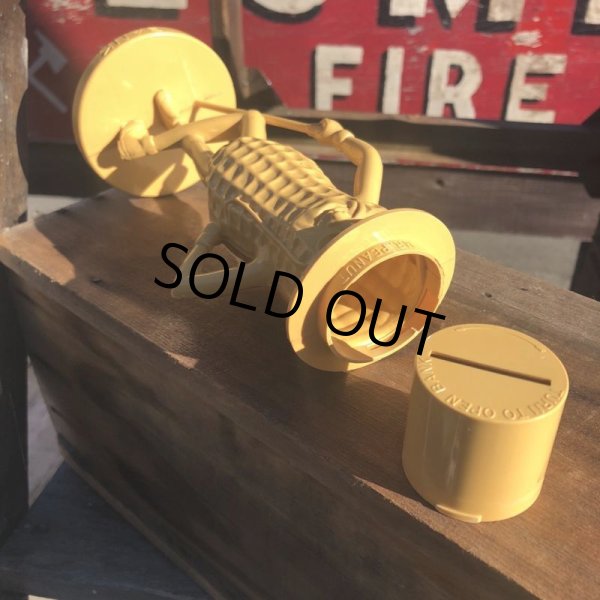 画像6: 70s Vintage Planters Mr. Peanut Plastic Bank (B618) (6)