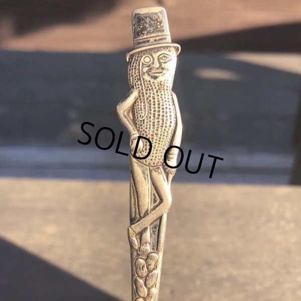 画像7: Vintage Planters Mr. Peanut CARLTON SILVER PLATE Fork (B627) (7)