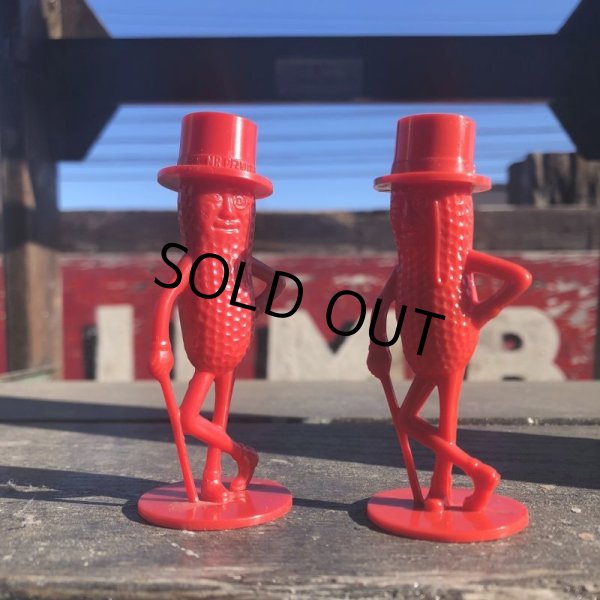 画像2: 70s Vintage Planters Mr. Peanut S/P (B620) (2)
