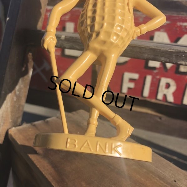 画像7: 70s Vintage Planters Mr. Peanut Plastic Bank (B618) (7)