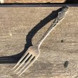 画像2: Vintage Planters Mr. Peanut CARLTON SILVER PLATE Fork (B627) (2)