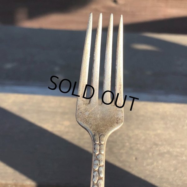 画像5: Vintage Planters Mr. Peanut CARLTON SILVER PLATE Fork (B627) (5)