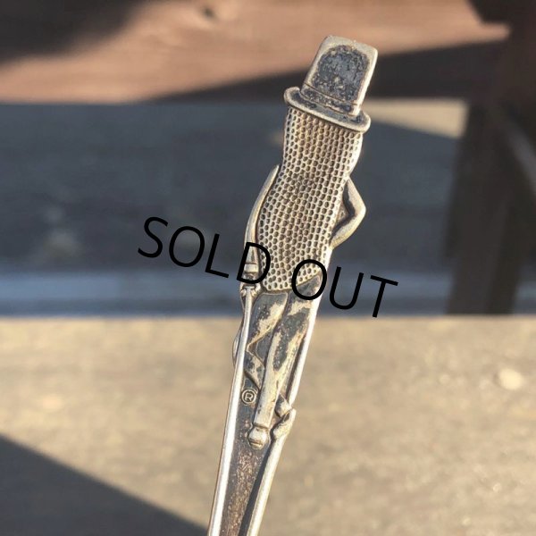 画像6: Vintage Planters Mr. Peanut CARLTON SILVER PLATE Fork (B627) (6)