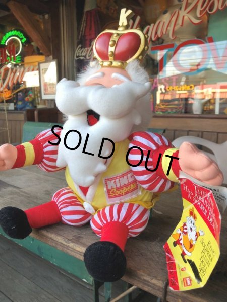 画像7: Vintage King Soopers Advertising The King Stuffed Doll (B635) (7)