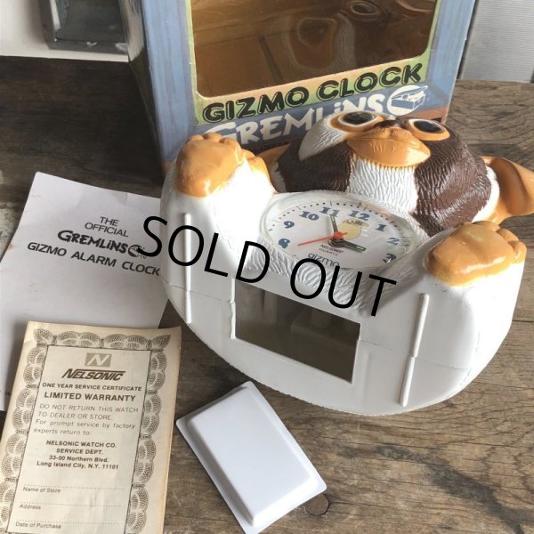 画像6:  Vintage 1984 Gremlins GIZMO Nelsonic Quartz Clock M.I.B (B637) (6)