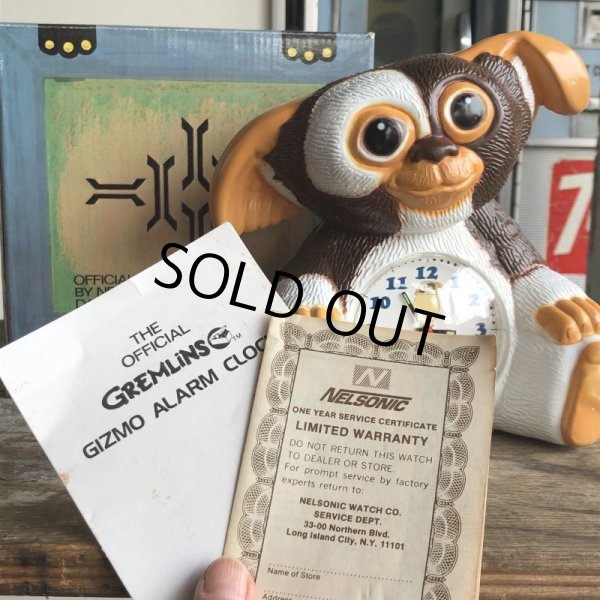 画像5:  Vintage 1984 Gremlins GIZMO Nelsonic Quartz Clock M.I.B (B637) (5)