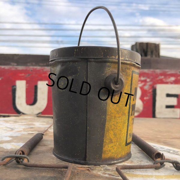 画像2: Vintage Mosemann's Peanut Butter Pail Tin (B640) (2)