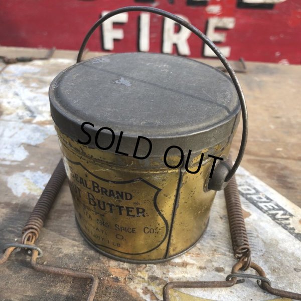 画像5: Vintage Red Seal Peanut Butter Pail Tin (B641) (5)