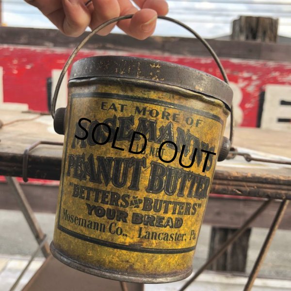 画像8: Vintage Mosemann's Peanut Butter Pail Tin (B640) (8)