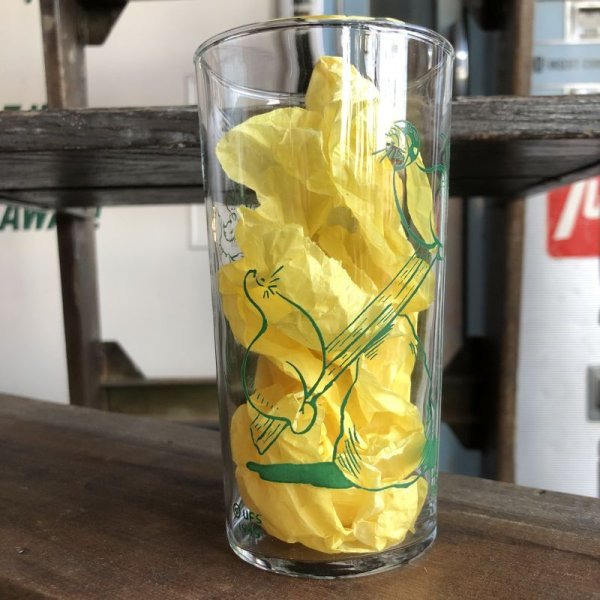 画像2: Vintage 1949 Al Capp's Lil' Abner Pappy Yokum Comic Strip Glass (B646) (2)