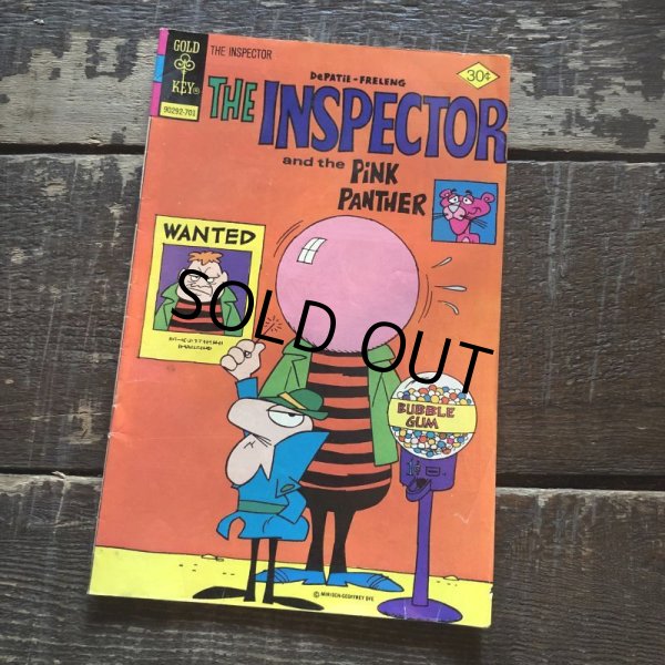 画像1: 70s Vintage Gold Key Comic The Inspectort (B656)  (1)