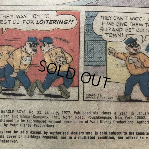 画像2: Vintage Comic Disney The Beagle Boys (B667) (2)