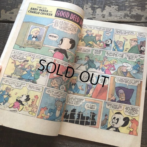 画像2: 70s Vintage Gold Key Andy Panda Comic (B654)  (2)