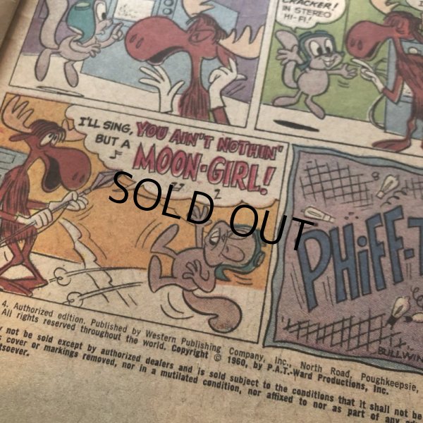 画像2: 60s Vintage Whitman Bullwinkle and Rocky Comic (B658)  (2)
