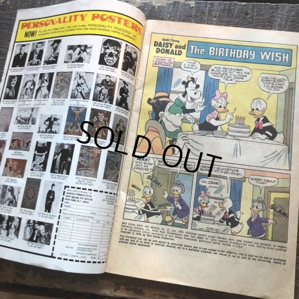 画像2: Vintage Comic Disney Daisy and Donald (B664) (2)