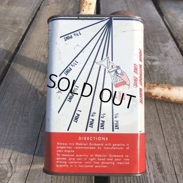 画像2: Vintage Mobiloil Outboard Can (B671)  (2)
