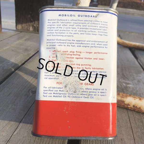 画像2: Vintage Mobiloil Outboard Can (B670)  (2)