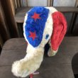 画像4: Vintage Snuggly Midget Zoo Patriotic Stuffed Elephant (B674) (4)