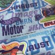 画像7: Vintage Twin Flat Sheet Fabric Hot Wheels (B680) (7)