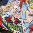 画像6: Vintage Twin Flat Sheet Fabric Popeye (B677) (6)